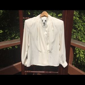 Vintage Cream Blouse